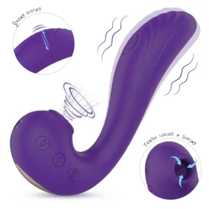 THE SCREAMER SUCKING AND LICKING VIBRATOR