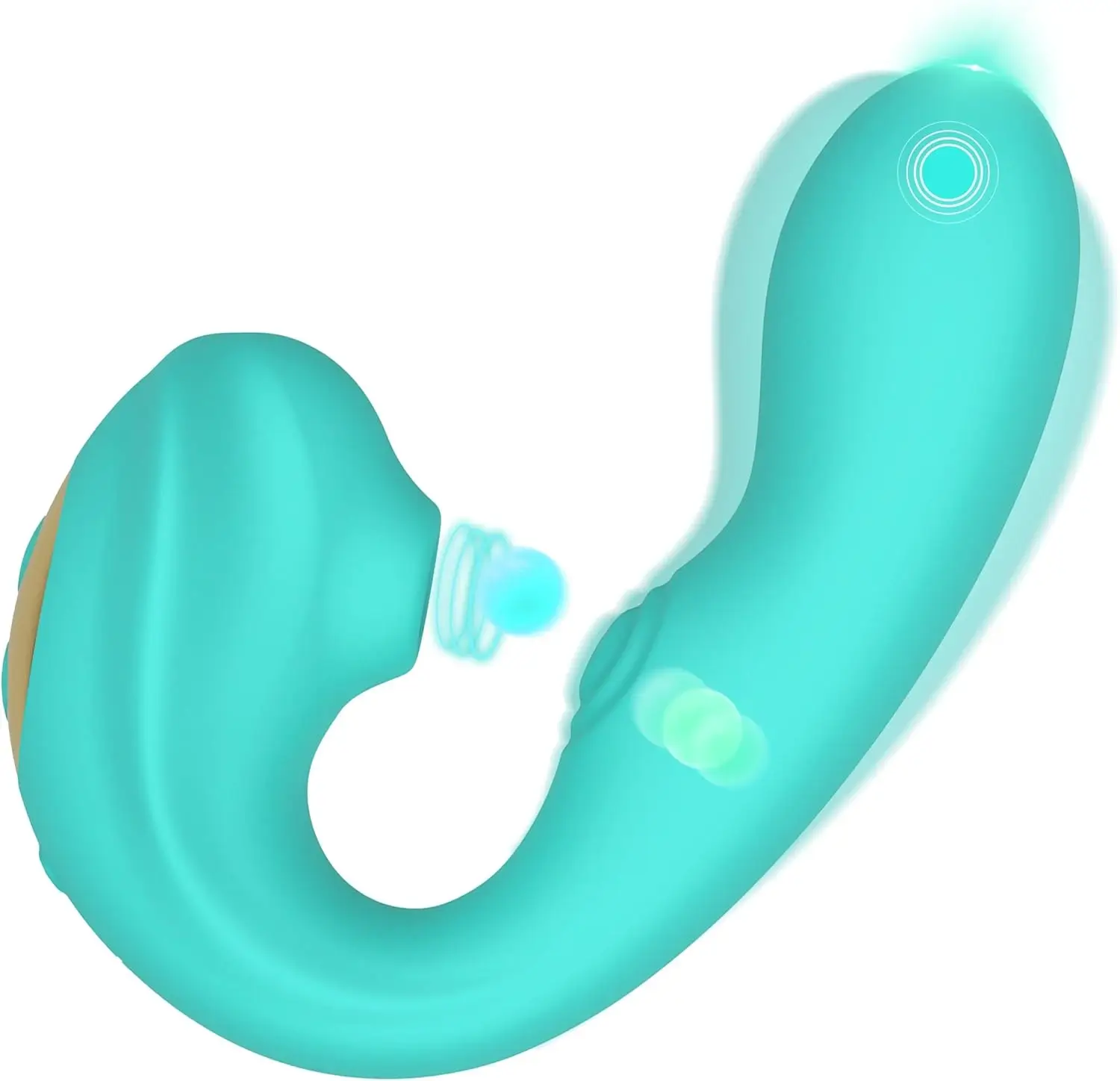 BlissX 3 in 1 Sucking and Patting Dildo Vibrator