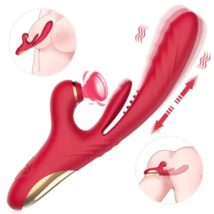Cora - Auto 10 Pulsating 7 Sucking 3 Thrusting & Vibrating Heating G-spot Dildo Vibrator