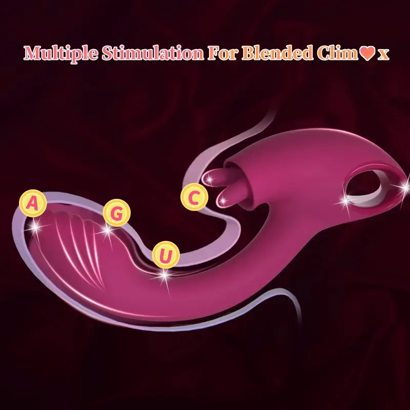 Lavinia G Spot Twin Licking Vibrator - Vibrations & Handle - Image 3