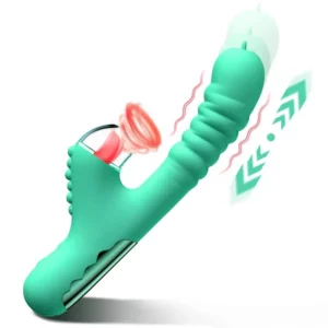 ThrustBliss Adult Sex Toys G Spot Thrusting Vibrator - Suction & Vibration