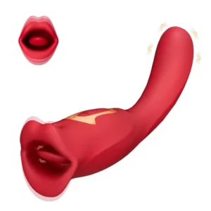 French Kiss Duo - Dual-End G-Spot & Licking and Kissing Vibrator