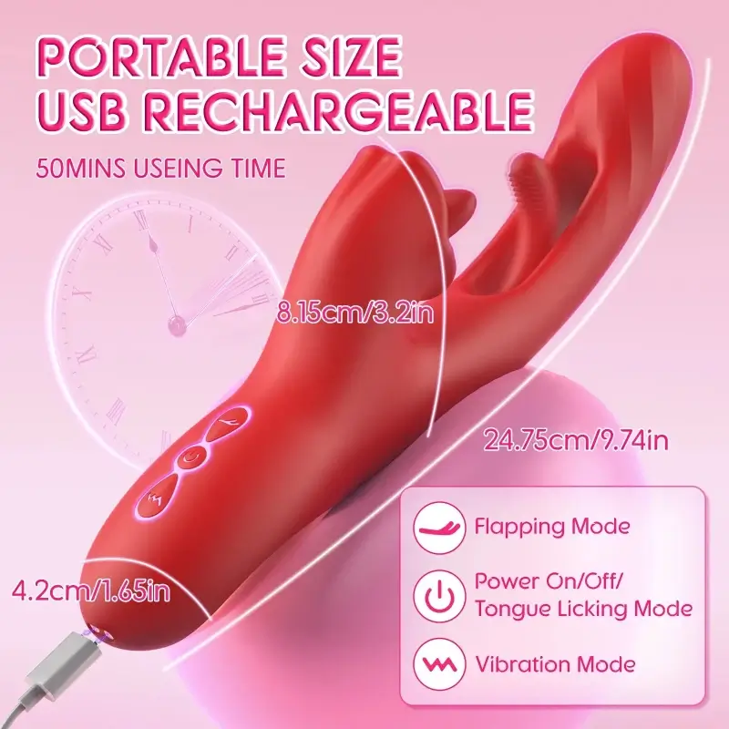G Spot Tongue Licking Vibrator