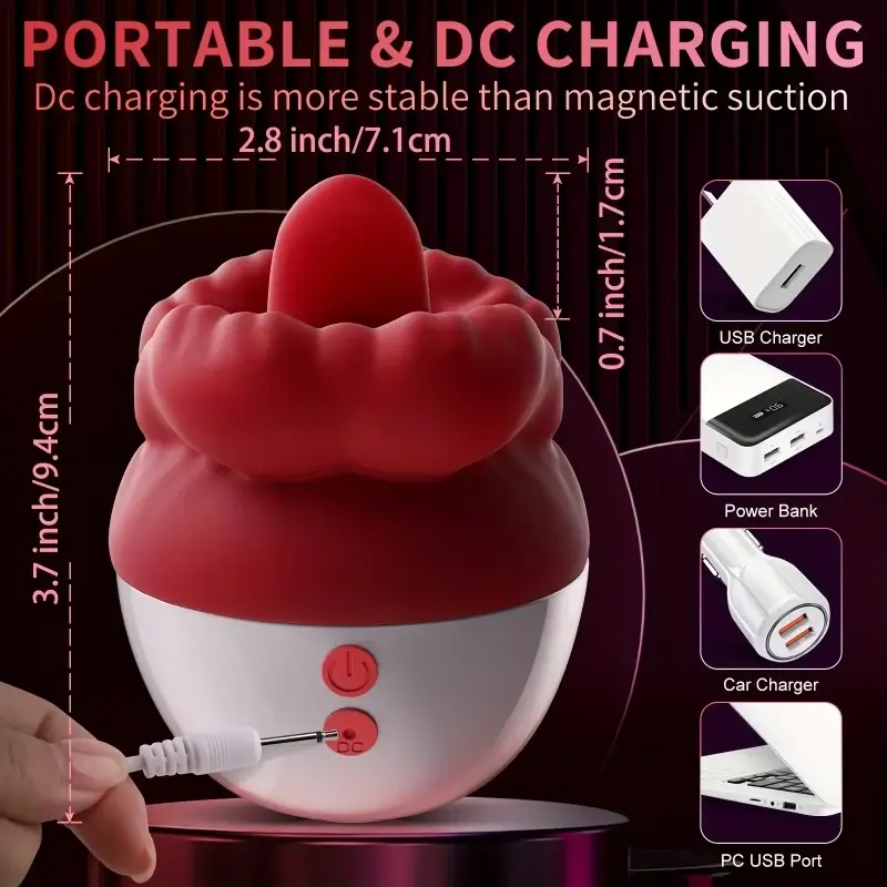 Flickering Tongue Clit Stimulator