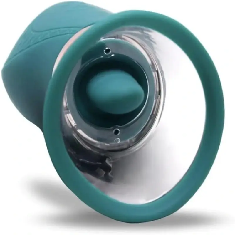 Ikshana Clit Licking & Sucking Tongue | Handheld Clit Pump - Image 4