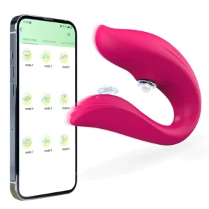 Connection c-shape App-controlled C shaped vibrator