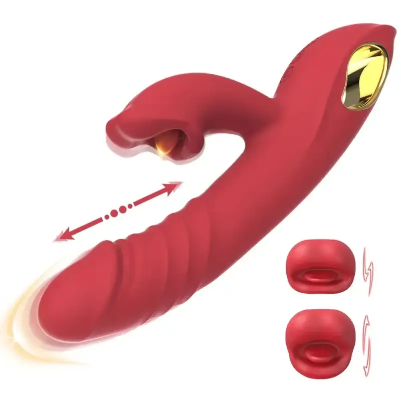 G-spot Vibrator Tongue Clitoral Stimulator